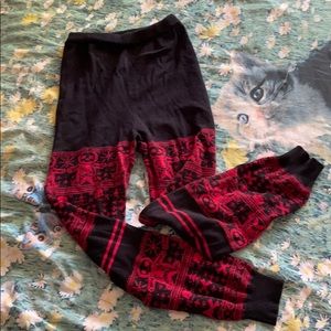 Sourpuss Gingerdead Cozy Leggings Cotton